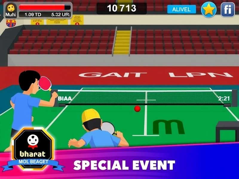 Bharat Ping Pong Pro Game Screenshot